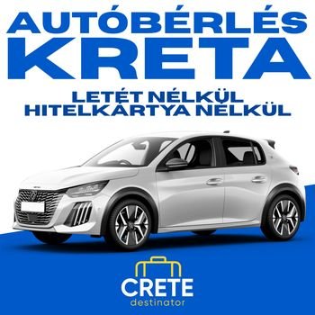 Autóbérlés Krétán hitelkártya és kaució nélkül